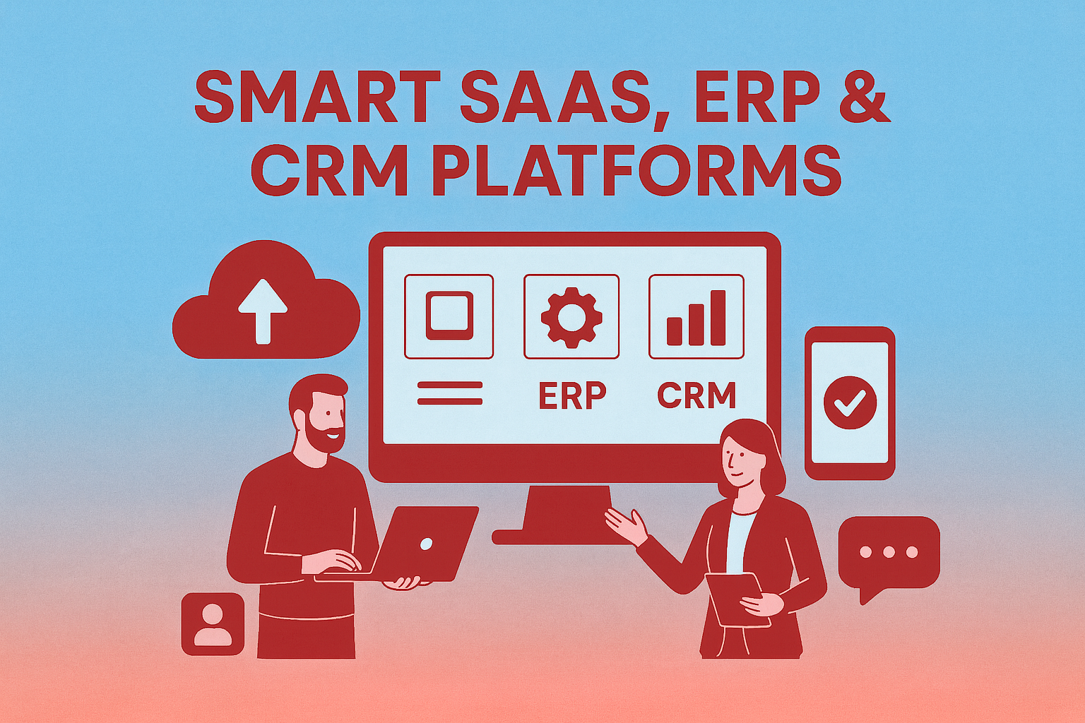 Smart ERP & CRM Platforms​
